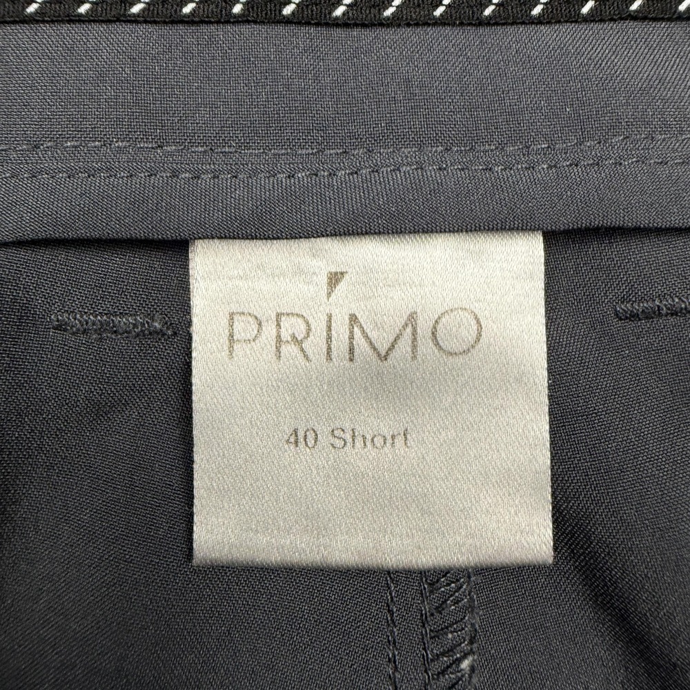PRIMO Pants Mens 40 Short Gray Jogger Golf Stretch Zip Pocket Cuffed - Picture 2 of 8